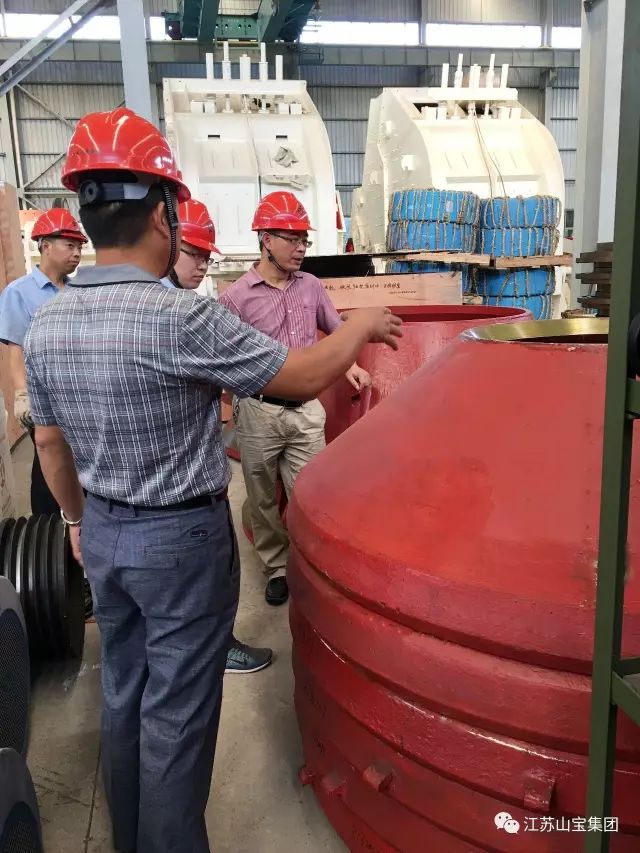 江苏山宝集团：“技术交流、加深了解、增进友谊、推动合作”——热烈欢迎中铁五局领导莅临考察指导！(图11)