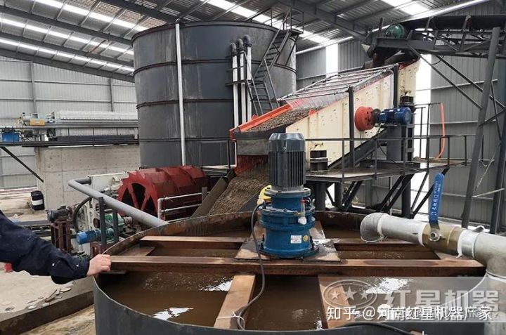 砂石清洗的干净，还属洗石机设备(图8)