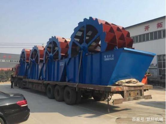 轮斗式洗砂机常见的几种问题及解决方式！(图2)