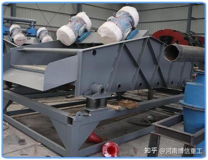 螺旋洗砂机出沙带水需要配置细沙回收脱水筛机来解决！(图3)