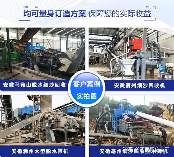 螺旋洗砂机出沙带水需要配置细沙回收脱水筛机来解决！(图5)