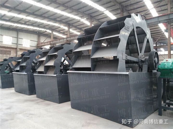 轮斗式洗砂机型号参数以及性能特点(图2)