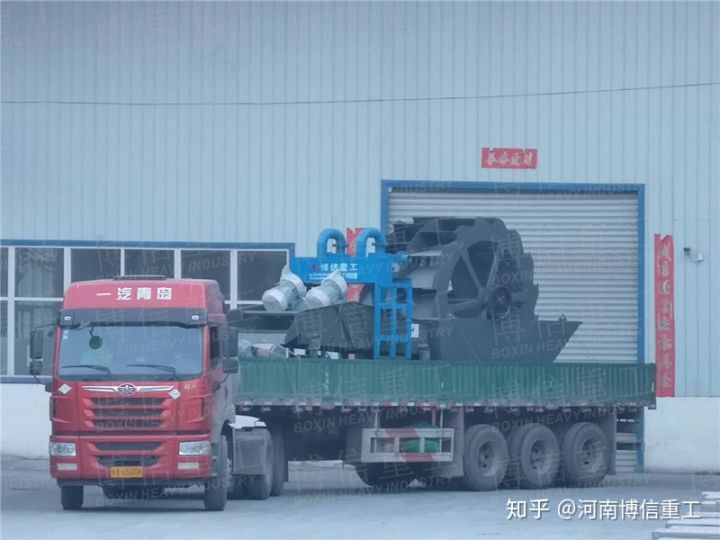 轮斗式洗砂机型号参数以及性能特点(图3)
