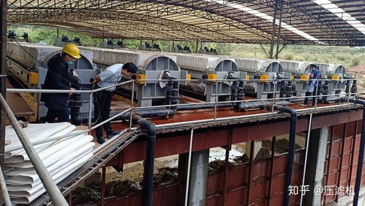 洗砂泥浆压滤机常见故障分析(图1)