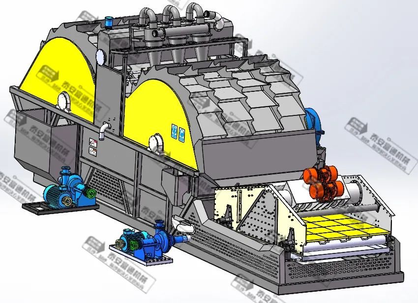 【最新改版】洗沙脱水回收一体机，选择富通，伴您成功！(图2)