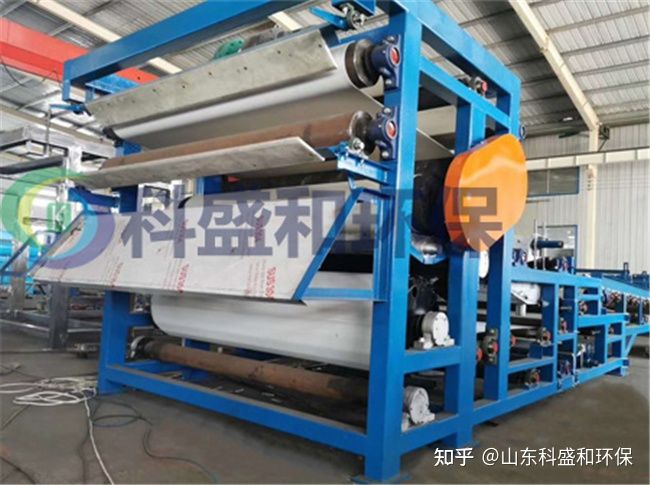 洗沙泥浆处理一体机带式压滤机设备构成(图1)