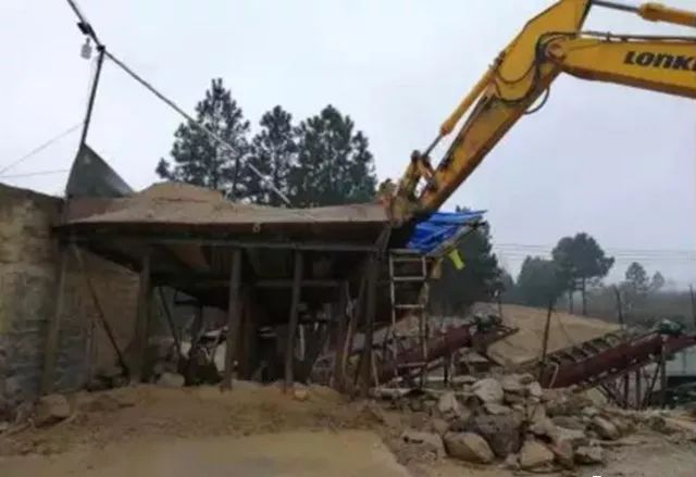 拆除！耒阳大市镇存在14处非法洗砂场(图6)