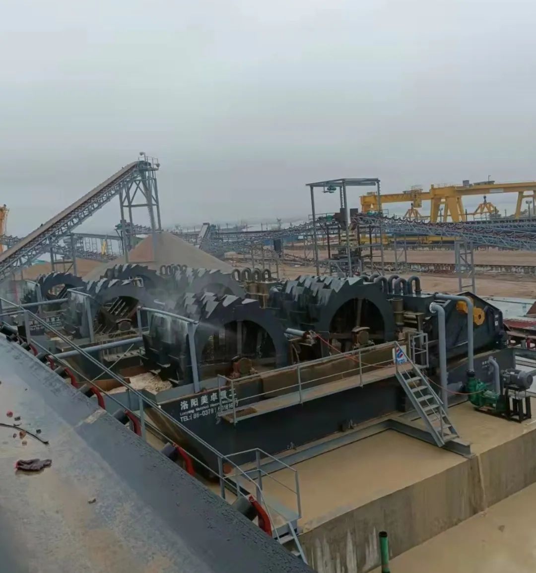 聚焦｜广东江门时产800吨洗砂回收零排放现场(图2)