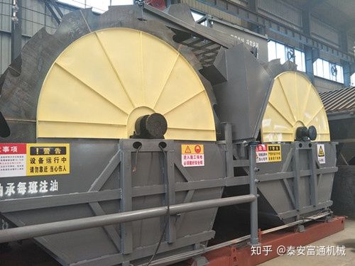 洗砂厂应该有几台轮式洗砂机？(图1)
