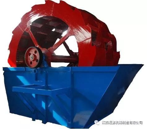 常用水洗沙设备：轮斗式洗沙机(图2)