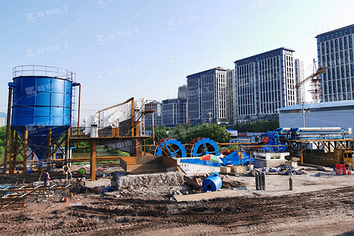 轮斗洗砂机一天能洗3000吨沙子吗？(图2)