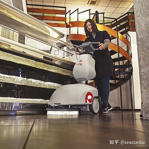 兰州comac洗地机Vispa35B,商店地面清洁(图3)