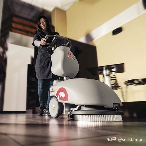 兰州comac洗地机Vispa35B,商店地面清洁(图2)