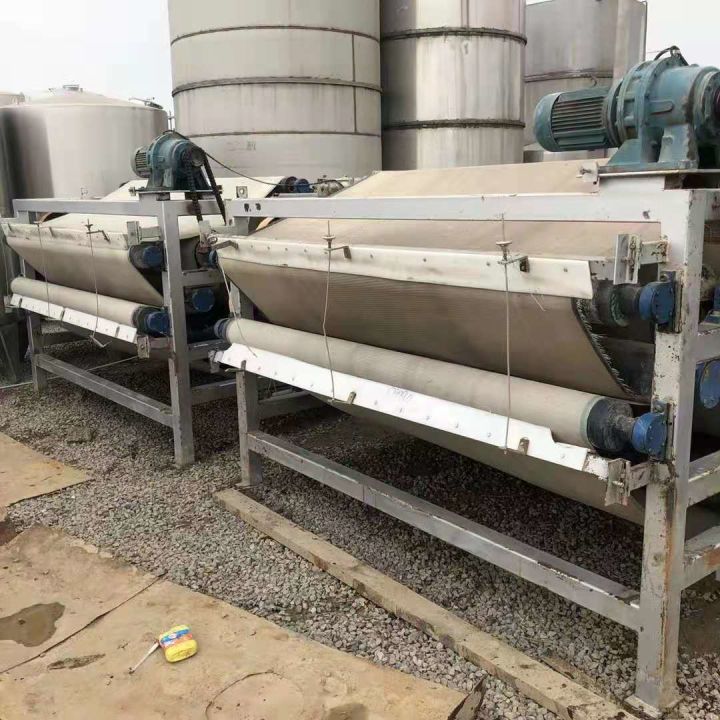 二手洗砂带式压滤机出售，二手污泥污水带式过滤机现货，型号齐全(图2)