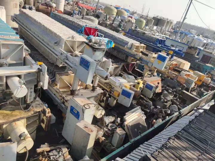 山东二手压滤机，化工二手压滤机，大型二手压滤机，二手小型压滤机(图1)