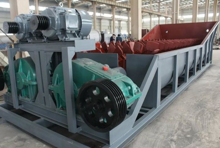 螺旋洗石机螺旋式洗石机螺旋式洗石子设备(图1)