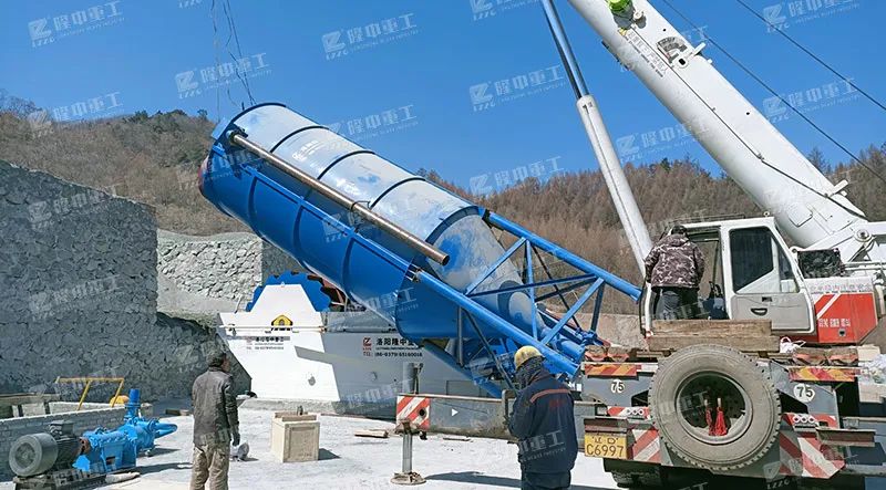 东北辽宁：隆中重工又一条生产线顺利投产！(图8)