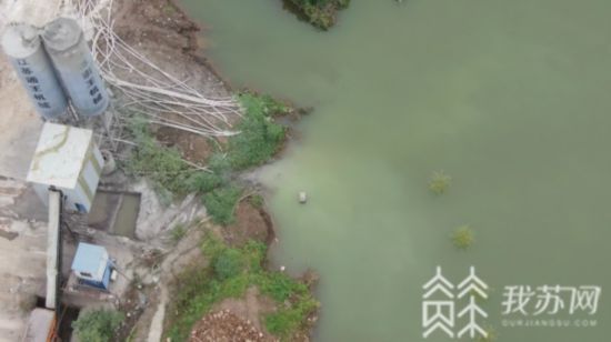 镇江丹徒暗藏非法洗砂场废水竟被偷排上山(图7)