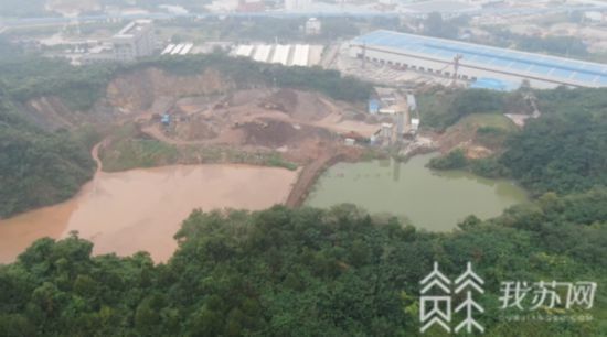 镇江丹徒暗藏非法洗砂场废水竟被偷排上山(图9)