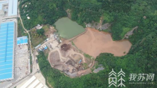 镇江丹徒暗藏非法洗砂场废水竟被偷排上山(图11)