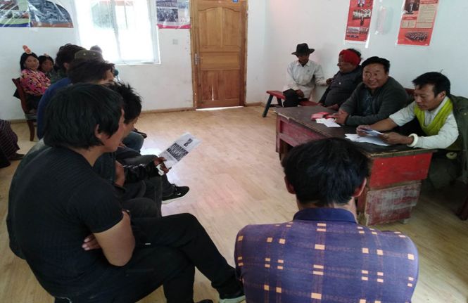 微说洛隆丨政协洛隆县委员会深入马利镇布许虫草采集点视察(图12)