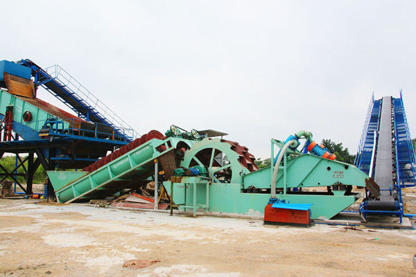 洗鹅卵石滚筒筛分机洗鹅卵石洗石机设备(图6)