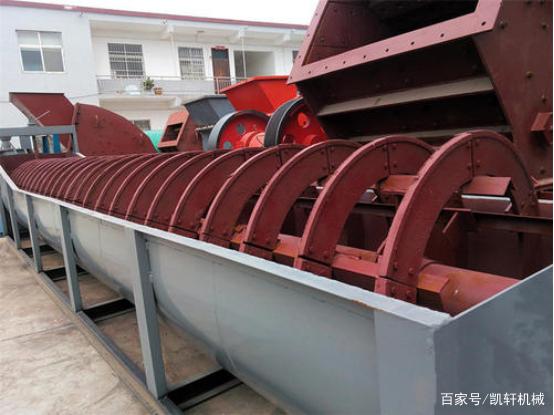 螺旋式洗砂机的工作效率如何提高？(图1)