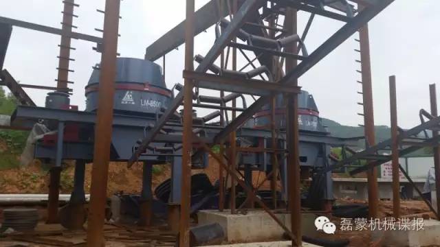 【磊蒙机械】成都中建西部蓉城项目500t—h制砂生产线(图5)