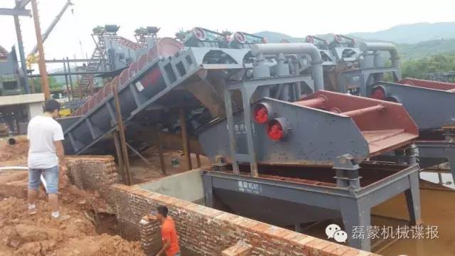 【磊蒙机械】成都中建西部蓉城项目500t—h制砂生产线(图8)