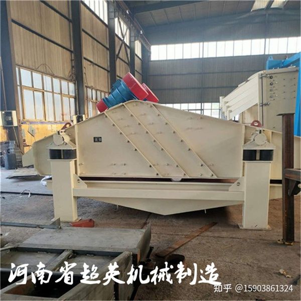 鹤岗水洗砂脱水筛振动型脱水机(图1)
