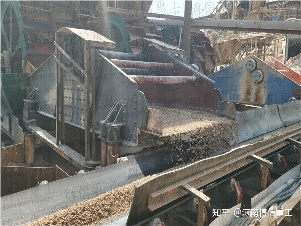 洗沙泥浆脱水筛比洗砂机投资成本低的洗沙设备(图2)