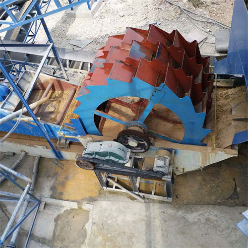 轮式洗砂机产品结构图和图纸(图2)