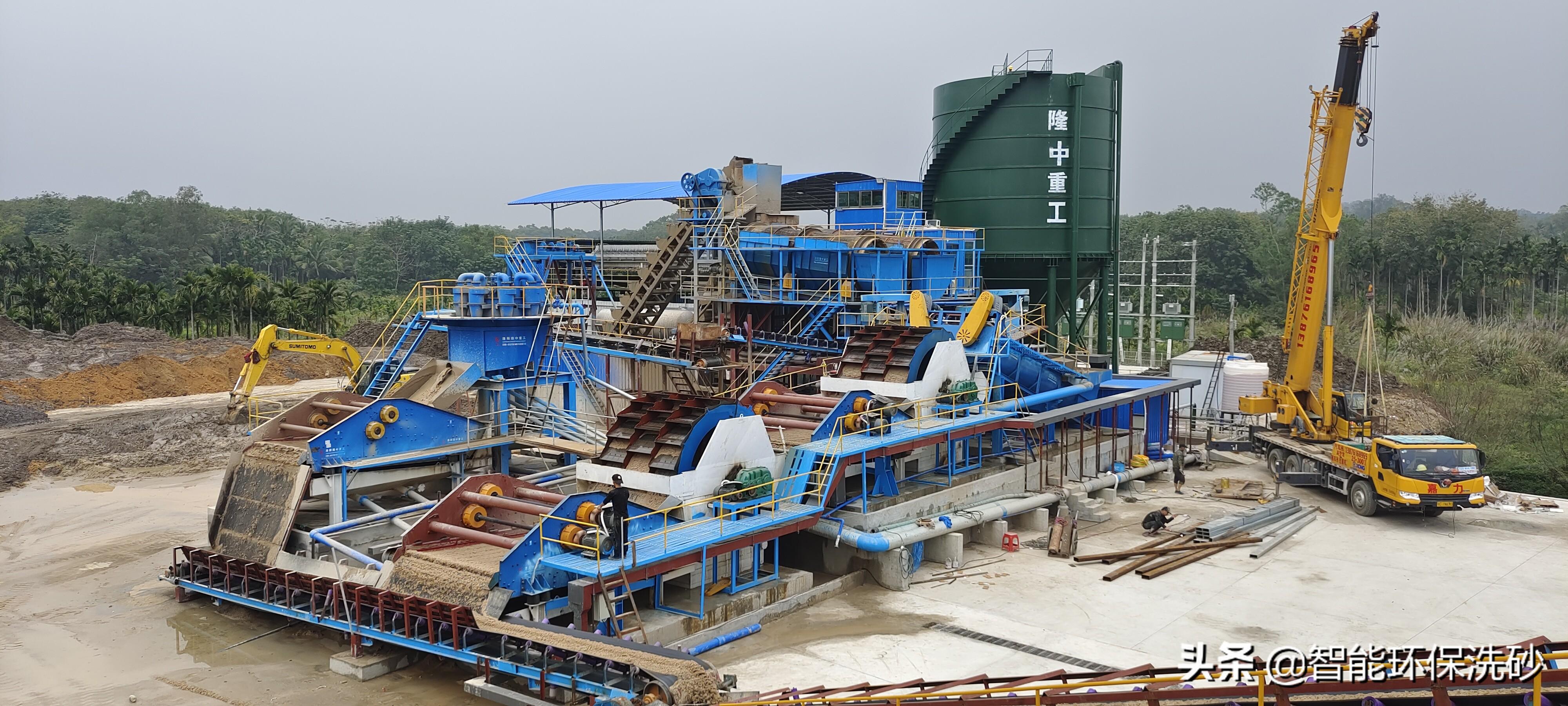 细砂回收脱水一体机脱水不干，细沙回收不了是什么原因？(图2)