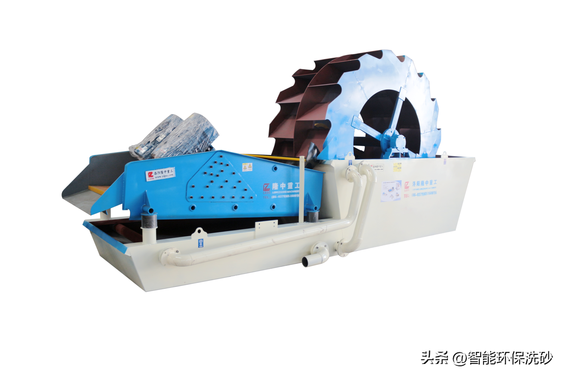 环保型洗砂机的优势有哪些？(图1)