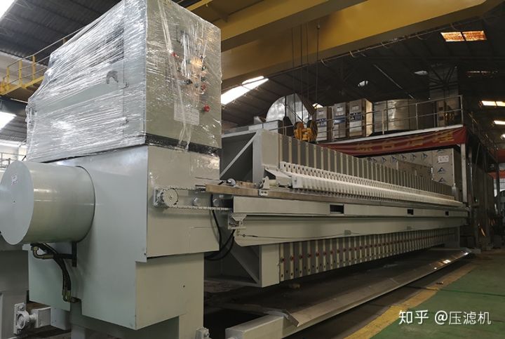 零排放+洗沙废水回收，厢式污泥泥浆压滤机有门道(图2)