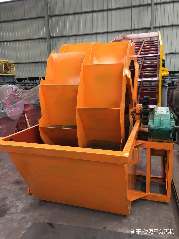 轮斗洗砂机河沙洗砂机矿山机制砂洗砂机(图2)