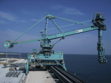 环保型链斗式连续卸船机(图3) 环保型链斗式连续卸船机(图3)