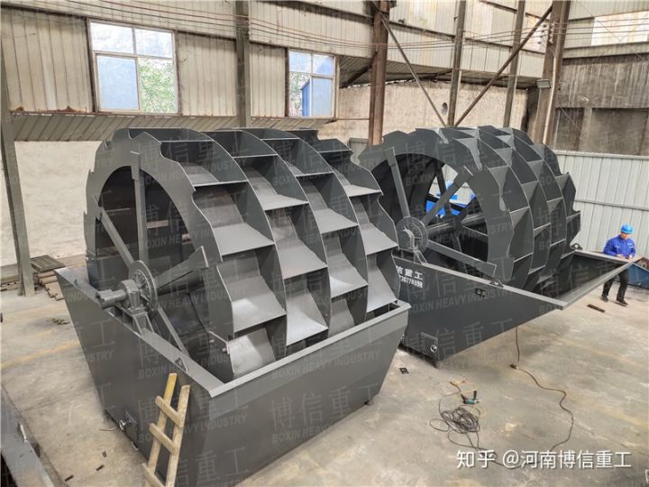 大型四槽轮斗洗沙机的安装调试操作注意事项(图1)