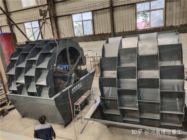 大型四槽轮斗洗沙机的安装调试操作注意事项(图2)