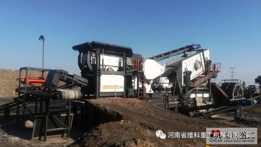 直击现场内蒙古包头移动破碎站顺利投产(图2)