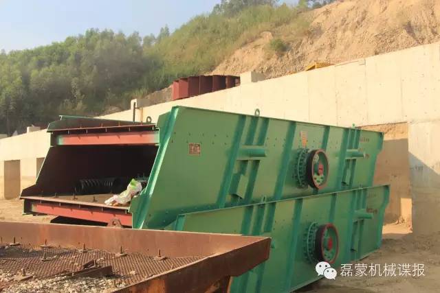 磊蒙机械：江门洗砂设备发货现场(图4)