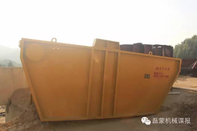 磊蒙机械：江门洗砂设备发货现场(图3)