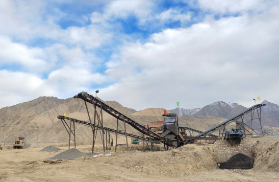 【项目】新疆库尔干项目砂石骨料场正式投产(图3) 【项目】新疆库尔干项目砂石骨料场正式投产(图3)