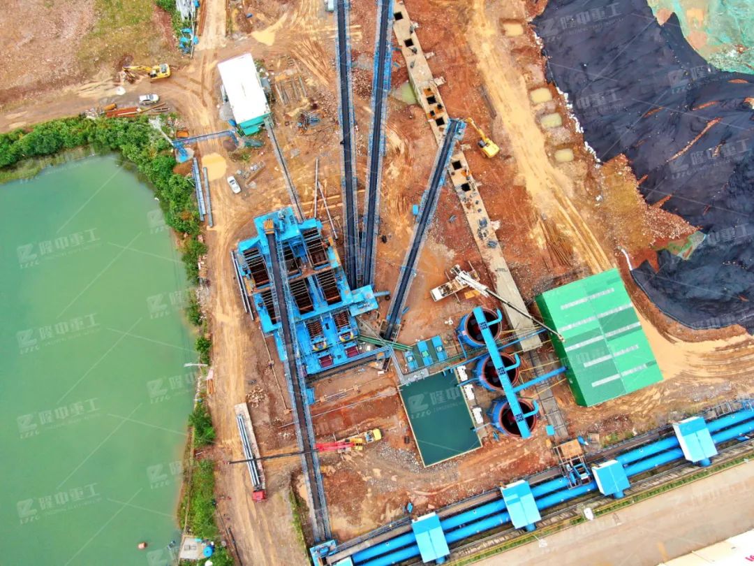 隆中重工EPC承建湖北武穴长江矿业公司二期砂石骨料项目投产！（附生产线视频）(图6)