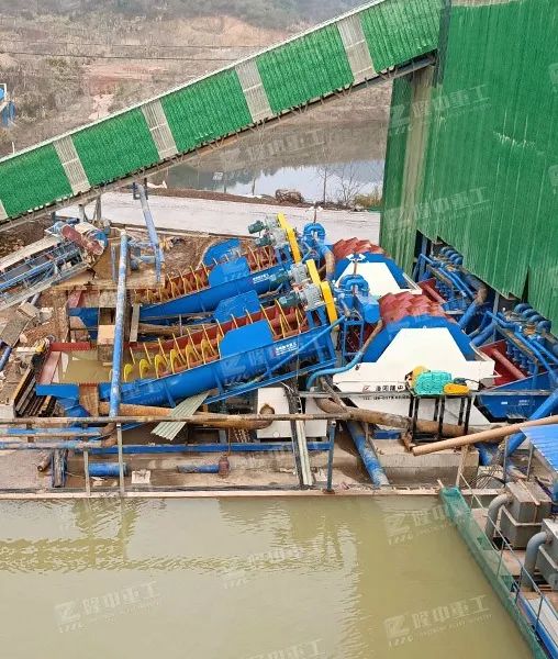 隆中重工EPC承建湖北武穴长江矿业公司二期砂石骨料项目投产！（附生产线视频）(图10)