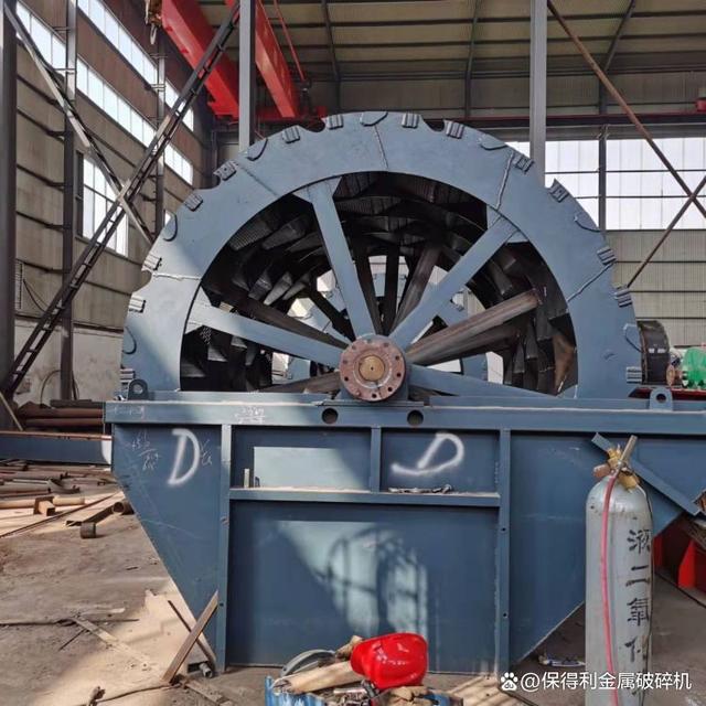 全自动水轮式清洗机在风化砂中的应用(图3)