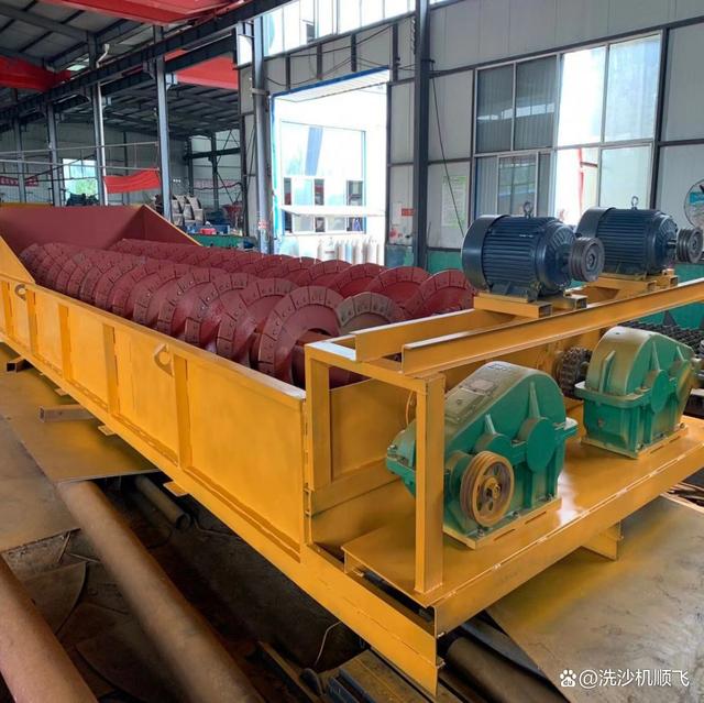 洗沙机，轮式洗砂机，螺旋洗沙机堵塞，2招帮你解决(图3)