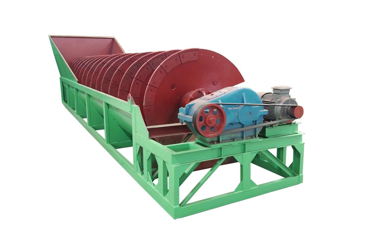 年产量600万吨，腾宇新创39台双螺旋洗砂机顺利发货(图2)