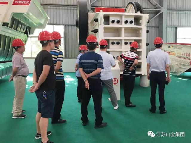 江苏山宝集团:湖北鑫九龙钙业有限公司、山东易拓新材料有限公司、南京工业大学领导莅临考察指导!(图6) 江苏山宝集团:湖北鑫九龙钙业有限公司、山东易拓新材料有限公司、南京工业大学领导莅临考察指导!(图6)