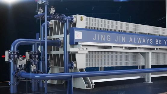 隔膜压滤机(图1) 隔膜压滤机(图1)